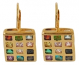 Gold Filled Elegant Twelve Tribes Earrings