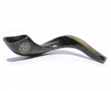 Large Black Rams Horn Shofar - Polished