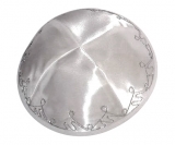 White Terylene Kippah
