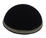 Yemenite Kippah with gold and pink rose design