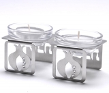 Small Shabbat Candlesticks by Dorit