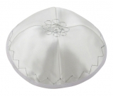 Zig Zag Satin Kippah