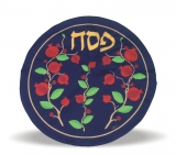 Passover Matzah Cover-Pomegranate design