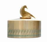 Kuppat Tzedakah Duck By Shraga Landesman- Brass