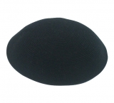 Black DMC knitted Kippah
