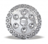 Round Diamonds Seder Plate