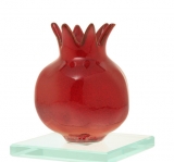 Adaptation Pomegranate of Glazed Ceramic