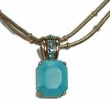 Blue Stone Necklace