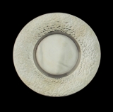 Hammered Sterling Silver Plate for Kiddush Cup