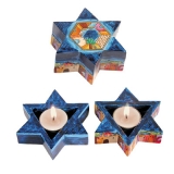 Star of David Candlesticks