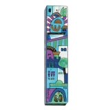 Jerusalem Scene wooden Mezuzah