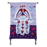 Hamsa and Pomegranates Wall Hanging