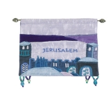 Jerusalem - Blue Wall Hanging