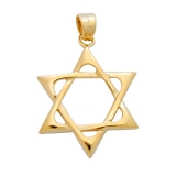 Gold Filled Classic Star of David Pendant
