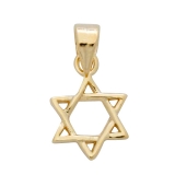 Gold Filled Miniature Star of David Pendant