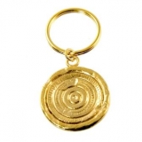 Qumran Stone Sundial Replica Keychain
