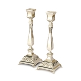 Nickel decorative Candlesticks