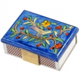 Oriental design small Matchbox
