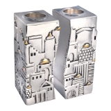 Jerusalem shaped Candlesticks