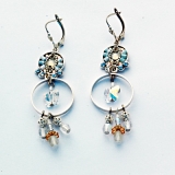 Oriental Bead Earrings by Ester Shahaf