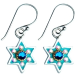 Star of David Earrings by Ester Shahaf