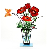 Anemone Flower Vase - Red by Tzuki