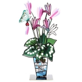 Cyclamen Flower Vase by Tzuki