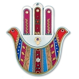 Red Wall Hamsa Hand