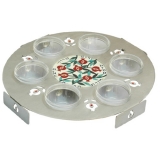 Colorful Pomegranate Seder Plate