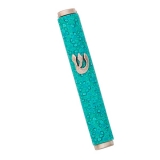 Turquoise Mezuzah Case