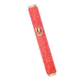 Orange Mezuzah Case