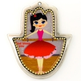Dancing Ballerina Wall Hamsa