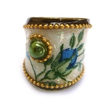 Blue Rose Ring by Iris