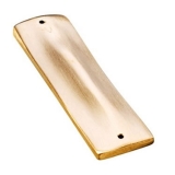 Brass Mezuzah Case by Anat Basanta