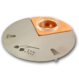 Round Honey Dish by Shraga Landesman
