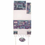 Emanuel Jerusalem in Blue Embroidery Tallit