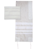 Emanuel Embroidered Light Lace Tallit