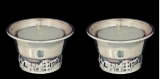 Sterling Silver Jerusalem Travelling Candlesticks