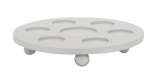 Kiddush Plate For Six Cups By Agayof