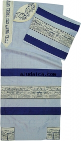 Rikmat Elimelech "City of David" Tallit by aJudaica