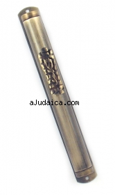 Pewter Mezuzah by aJudaica