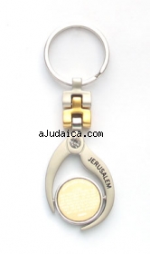 Judaic Keychain - Travelers Prayer by aJudaica