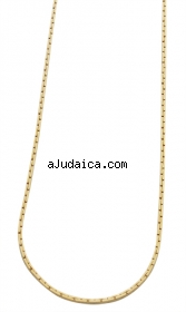 Gold Filled - Flat Rope Chain by aJudaica