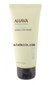 AHAVA Dead Sea Mineral Foot Cream by aJudaica