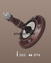 Sefer Torah Etz Chaim Roller Plates and Handles by aJudaica
