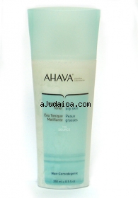 AHAVA Matifying Toner for oily skin by aJudaica