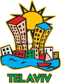 Tel Aviv T-Shirt by aJudaica