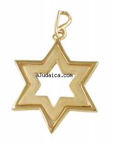 Gold Filled Star of David Pendant by aJudaica