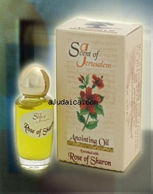 Scent of Jerusalem Anointing Oil Enriched with Rose of Sharon by aJudaica