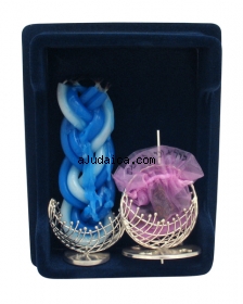 Sterling Silver Basket Havdalah Set by aJudaica